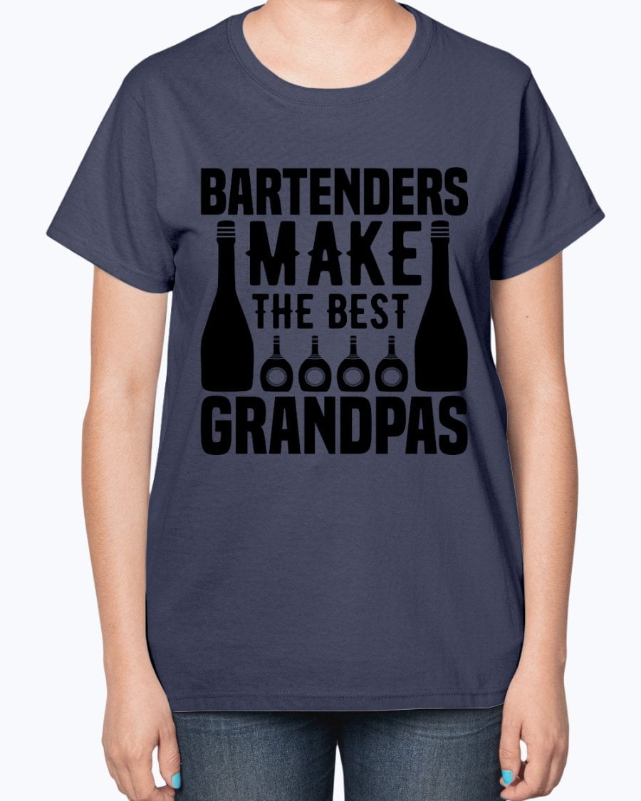 Wedding Goodies Bartender Make The Best Grandpas Bartender Cotton