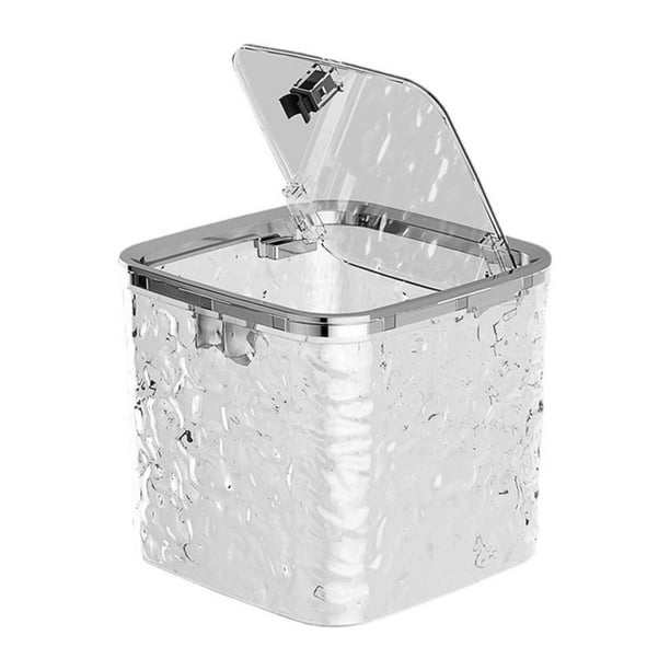 Mini bote de basura de escritorio, papelera, contenedor de basura que ahorra espacio, bote de basura pequeño alto