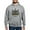Graphite Gray, variant on - Psi Upsilon Colored Crest Sweatshirt - Pullover Hoodie, Hooded Sweatshirt