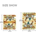 thumbnail image 3 of Autumn Gnomes Maple Leaves Mailbox Cover Happy Fall Mailbox Covers Magnetic Large Oversized 25.4" X 20.8" Mailbox Wraps Post Letter Box Cover Garden Decorations, 3 of 6