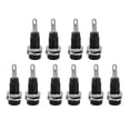 thumbnail image 3 of 2mm Banana Socket, High Accuracy Technology Banana Connector Panel Socket High Speed Transmission High Conductivity  For Electronic Instruments Black, 3 of 8
