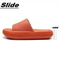 thumbnail image 2 of Solid-Color Soft Sole Slippers Wear-Resistance Comfy Sandals for Washroom Home, 2 of 4