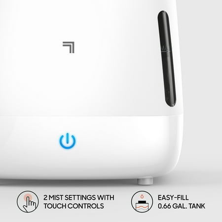 Sharper Image - MIST 4 Ultrasonic Humidifier - White