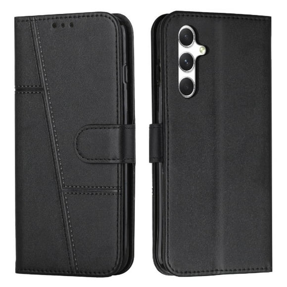 Funda Flip para FOXDOCK SamsunG Galaxy A56 – Carcasa delgada y resistente a impactos con soporte para uso diario y profesional