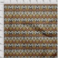 thumbnail image 3 of oneOone Georgette Viscose Fabric Diamond & Swirl Ikat Fabric Prints By Yard 42 Inch Wide, 3 of 4