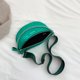 thumbnail image 2 of Bolsa De Pecho Bolso de pecho con patrón de cocodrilo, Bolso de cintura de señora con cadena gruesa informal para el trabajo (verde), 2 of 8