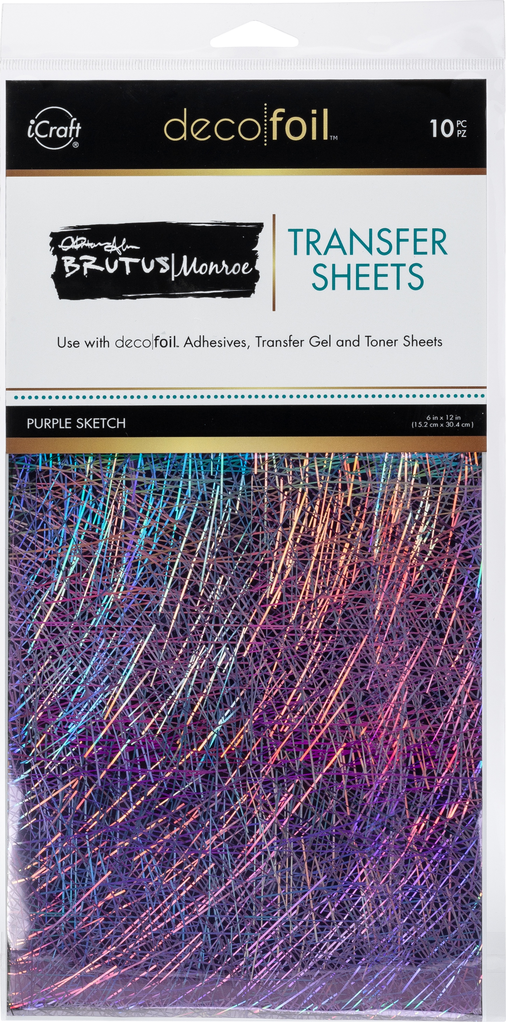 Lilac /& Pink Melon Champagne Deep Blue Deco Foil Aqua Spring Green Transfer Sheets Bundle of 6 Packages