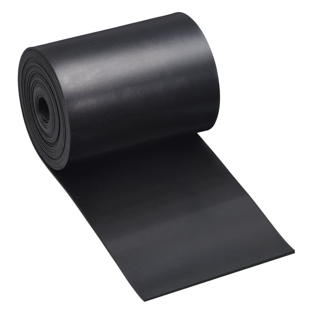 Hoja de goma de neopreno Uxcell, 10 pies 4 pulgadas x 0.06 pulgadas rollos de goma sólida