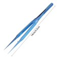 thumbnail image 1 of Hilitand Straight Tweezers,BT-11 Ti Alloy 0.15mm Pointed Straight Repair Tweezers For Microscope Fingerprint Fly Line,Repairing Tool, 1 of 8