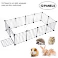 thumbnail image 3 of Valla Para Animales, Parque Portátil De Metal Para Mascotas, Fácil De Limpiar, Valla Duradera Para Animales Estilo Apartamento, Adecuada Para Interiores Y Exteriores, 3 of 8