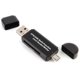 thumbnail image 1 of Lector De Tarjetas De Memoria, Lector De Tarjetas Sd/Micro Sd Y Adaptador Micro Usb Otg A Usb 2.0 Con Conector Usb Micro Usb Estándar Para PC, Notebook Y Teléfono Inteligente ZefeiWu 8390614050433, 1 of 1