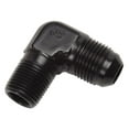 thumbnail image 3 of Russell Performance -8 AN to 1/2in NPT 90 Degree Flare to Pipe Adapter (Black), 3 of 4