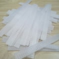 thumbnail image 3 of LEDMOMO 150Pcs Brush Protector White Mesh Cover Reusable for Cosmetic Brush Storage, 3 of 5