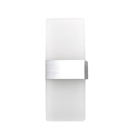 

AC 85-265V 6W Modern Wall Sconce Up Down Lamp Acrylic LEDs Wall Mounted Lights Indoor Lighting for Bedroom Balcony Hallway Corridor Stairs
