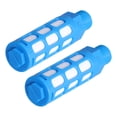 thumbnail image 2 of Silenciador neumático de plástico, control de flujo de línea de aire, silenciador de escape, accesorio de compresor, azul, 25 piezas, PSU-03, 2 of 12
