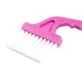 thumbnail image 2 of Yuarrent Gran oferta, 1 unidad, cepillo de limpieza de ventanas multifunción, teclado, cocina, hogar, cepillo plegable, herramienta de limpieza Suministros de limpieza para el hogar Rosa roja, 2 of 6