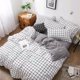 thumbnail image 2 of Juego de cama damero marfil, 2 of 4
