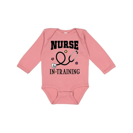 

Inktastic Nurse in Training Nursing Gift Gift Baby Girl Long Sleeve Bodysuit