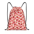 thumbnail image 1 of Fotbe Cute Strawberry Bolsa Mochila con Cordón Estampada, Bolsa de Gimnasio Deportiva, Bolsa Cinch, Bolsa con Cordón para Hombres y Mujeres-Medium, 1 of 6
