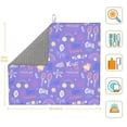 thumbnail image 3 of Naloa Tennis 1 Dish Drying Mat for Kitchen Counter, Heat Resistant Drainer Mats, Absorbent Draining Mat,Dish Rack Pad,16"x18", 3 of 8