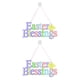 thumbnail image 1 of Bearachild 1 Juego de decoraciones para puertas, artesanía de madera, patrón de letras, señal de guía, de Pascua, bonita decoración Type2 NO2, 1 of 6