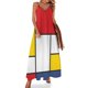 thumbnail image 1 of Vestido sin mangas al estilo de Mondrian Vestidos de mujer vestidos de verano, 1 of 7