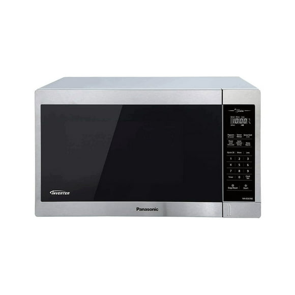 Panasonic NNSC678S/C Genius 1.3 cu. ft. 1200 W Stainless-steel Inverter Microwave 10/10 Condition - Open Box