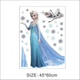thumbnail image 4 of 1st Frozen wall stickers Frozen living room Removable Els, 4 of 5
