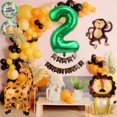 thumbnail image 3 of Globos de Animales de Safari en la Jungla 10 unidades para Fiesta de Cumpleaños, 3 of 7