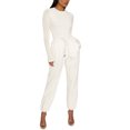 thumbnail image 1 of TheFound Women Pants Female Trousers Solid Color Elastic High Waist Sweatpants, 1 of 5