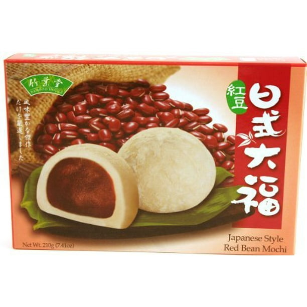 Ninechef Bundle Red Bean Mochi Japanese Style Red Bean Mochi 7 41oz Pack Of 3 1 Ninechef Brand Long Handle Spoon Walmart Com