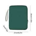 thumbnail image 3 of 9-11 Inch Tablet Sleeve Bag,Padded Protective Travel Carrying Case with Hanging Rope,Multi Functional Tablet Computer Storage Bag for Office&Travel （Green）, 3 of 6