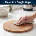 thumbnail image 3 of Mainstays Round Cork Trivet Set, Heat Resistant for Kitchen 7.5" Diameter 2 Pack - Natural, 3 of 10