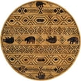thumbnail image 2 of Rugs.com Pioneer Collection Rug – 5 Ft Round Cedar Medium-Pile Rug Perfect For Kitchens, Dining Rooms, 2 of 9