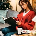 thumbnail image 3 of Cup Sofa Armrest Tray Armchair Table Sofa Arm Tray Anti Slip Couch Arm Table for Snacks Drinks Remote Cups, 3 of 7