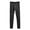 z32-Black, variant on JIKNTTR Casual Men Thermal Underwear Cold Weather Thin Long Slim Mid Low Waist Line Cotton Pants Winter Plush Base Layer Pajama Fashion Warm Lined Soft Bottoms