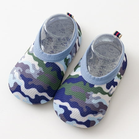 

Hunpta Toddler Shoes Camouflage Kids Socks Non-Slip Aqua Shoes Barefoot Floor Socks The Boys Baby Baby Shoes