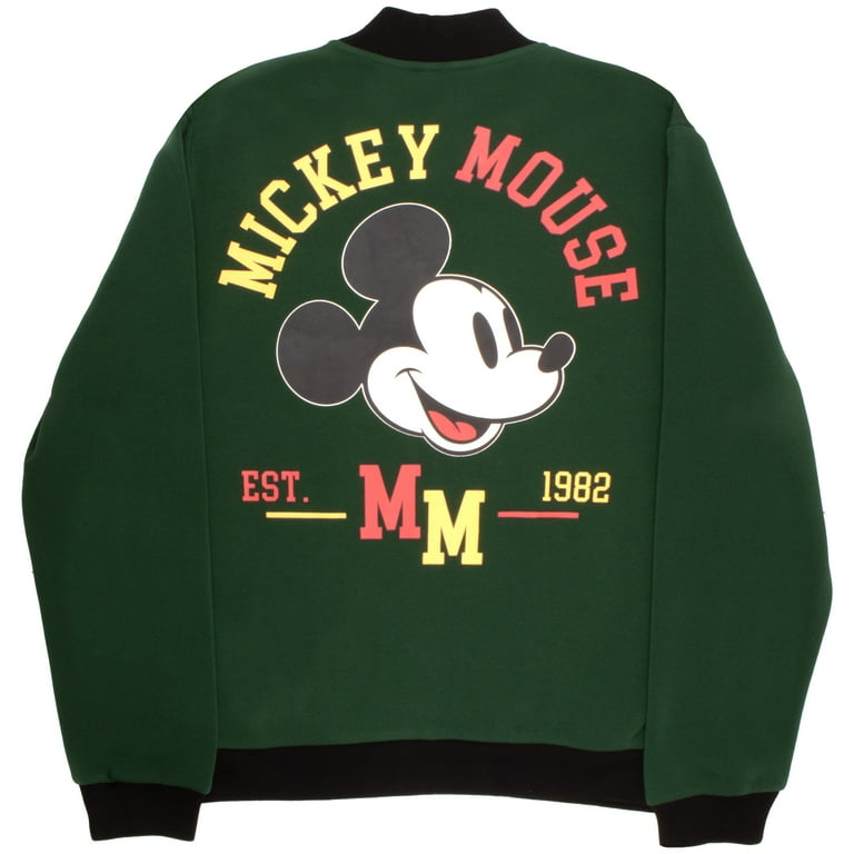 d*7様 Disney Mickey Jacket Mサイズ Disney Mickey Mouse Varsity Bomber Jackets for Men Mickey