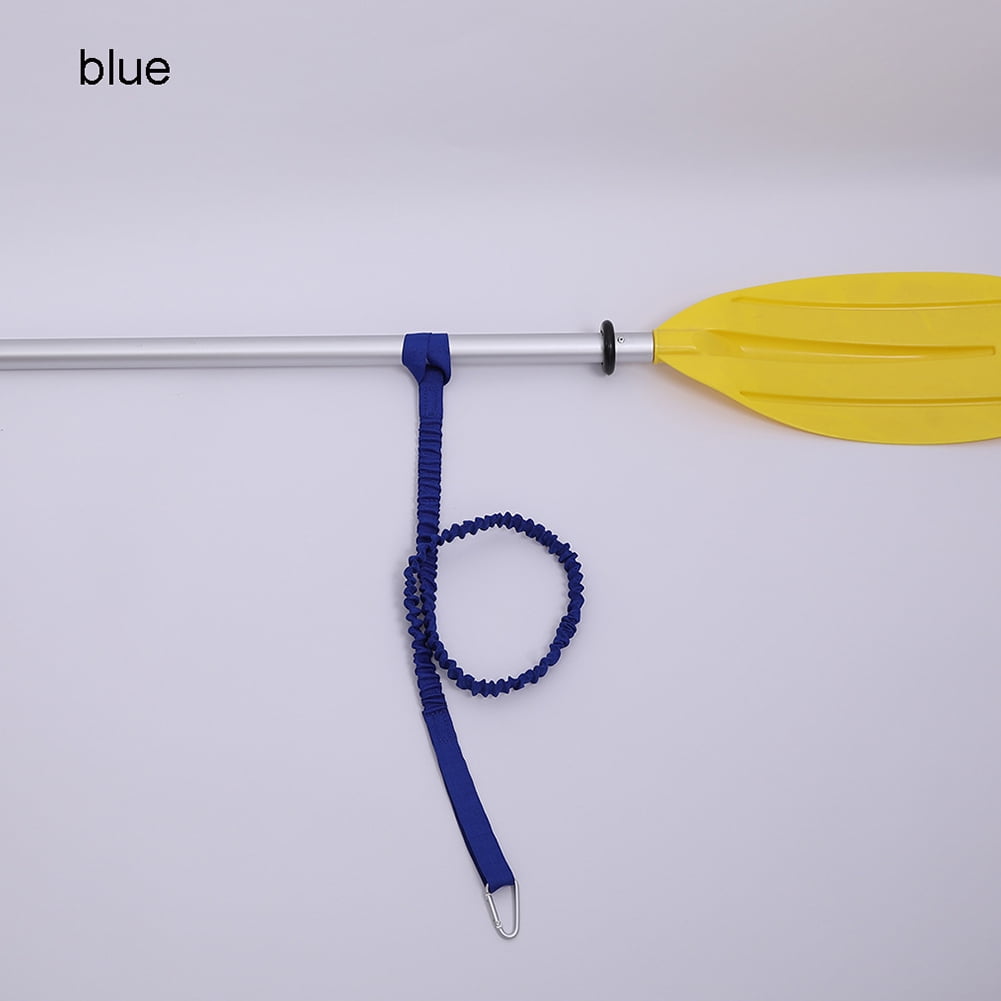Kayak Paddle Leash Adjustable Tie Rope With Safety Hook For Kayak