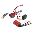 thumbnail image 1 of Set de esc sen Escobilla Sin Escobillas, Kit de Motor Sin Escobillas Sin Escobillas de Aleación de Aluminio de 2.2 kg para 1/14 Automóviles RC, 1 of 7