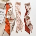 thumbnail image 4 of Purse Scarf For Handbags Head Scarves For Women's Hair Bags Scarfs Long Skinny Scarves Fashion Silky, 4 of 4
