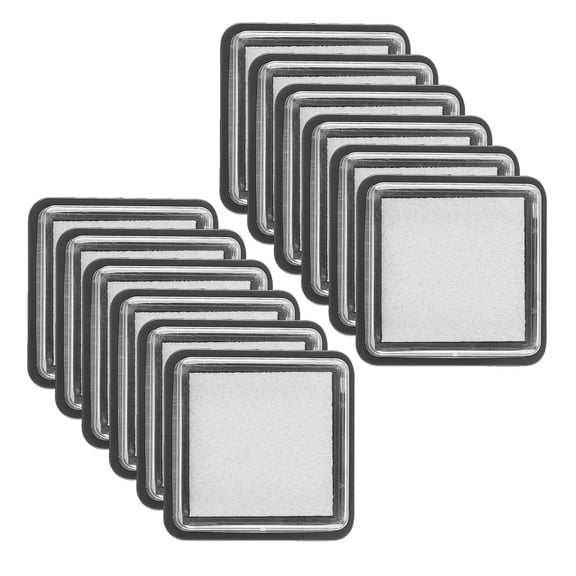 LOLIPPYY 15Pcs Square DIY Ink Pads Premium Sponge for Journals Posters and Scrapbooks