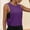 Dark Purple, variant on Abomasnow Cotton Cropped Workout Tank Tops for Women Sleeveless Sports Athletic Yoga Running Gym Crop Tops