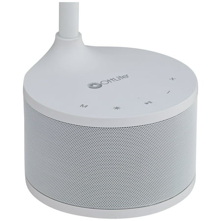 OttLite - Dual Shade LED Lamp with Bluetooth Speaker and USB Port