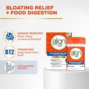 Align Probiotic, Bloating Relief + Digestion, Daily Probiotic Supplement, 28 Count
