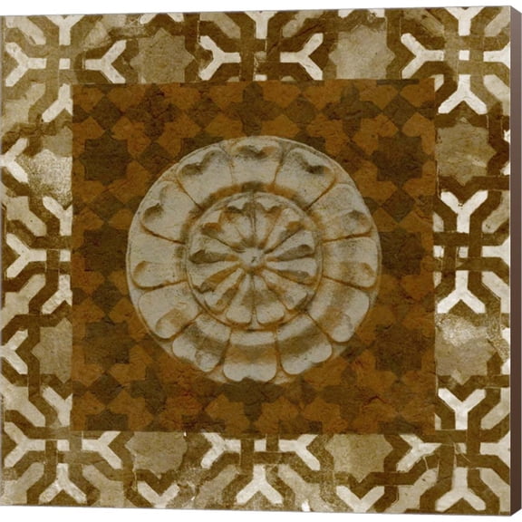 Great Art Now Squared Circle I by Alonzo Saunders, Canvas Wall Art, 12W x 12H