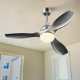 thumbnail image 2 of Costway 48'' Ceiling Fan w/ Dimmable LED Light Modern Reversible Blades Remote Control, 2 of 9