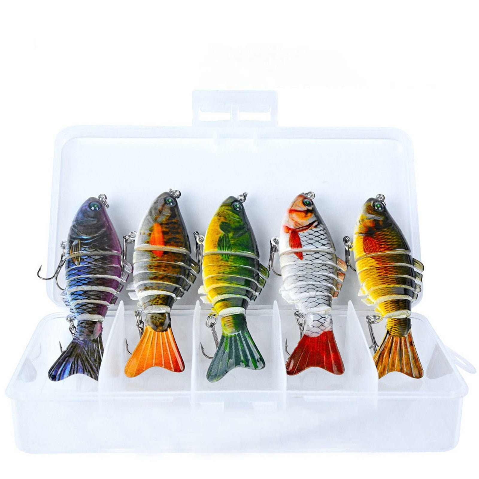 3D Bionic Swimming Bait, 2025 New Bionic Swimming Lure, Bionic Fishing Lures That Swim by Itself, swimbait Fishing Lures,Robotic Swimming Fishing Lure Suitable for All Kinds of Fishing Waters