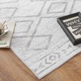 thumbnail image 4 of Rugking Runner Rug 2X6 Hallway Modern Kitchen Soft Rug Indoor Mat Geometric Print Floor Cover Thin Carpet Doormat Non Slip Area Rugs for Bedroom Living Room Entryway Grey, 4 of 6