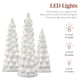 thumbnail image 3 of Juego de 3 árboles de Navidad de cerámica Best Choice Products, 3 of 7